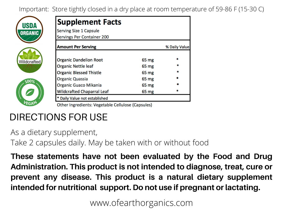 Alkaline Iron Flourine Supplement Capsules