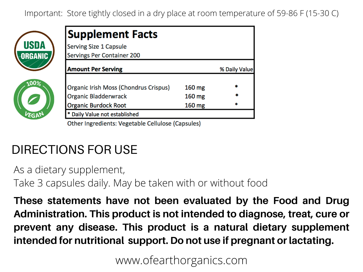 Alkaline Daily Multi Mineral Supplement Capsules
